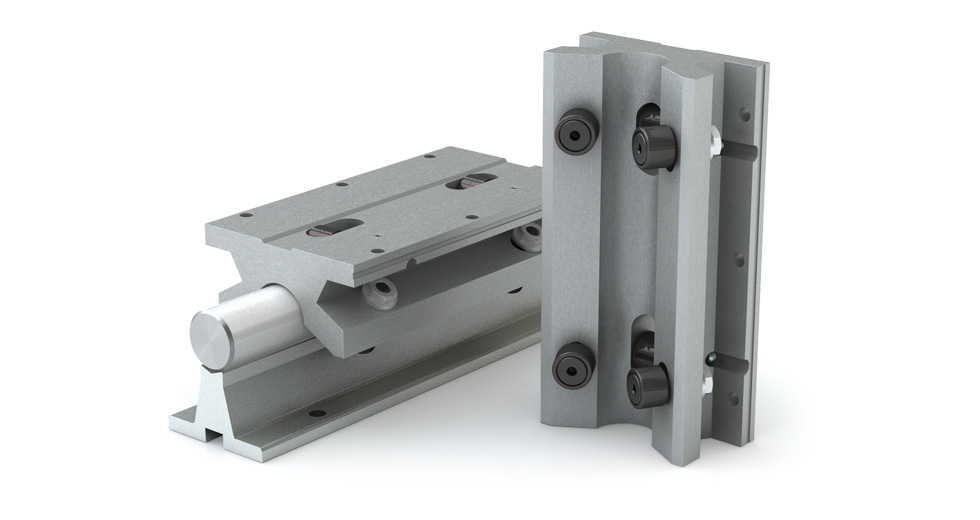 Product view of TWN (Inch) Twin Roller Pillow Block