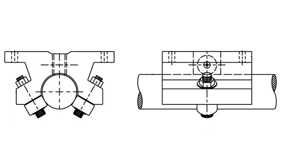 Single Roller Pillow Block (Metric)  – SPB Diagrams