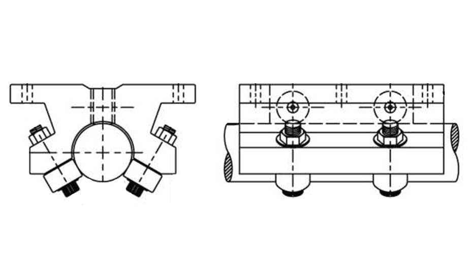 Twin Roller Pillow Block (Metric)  – TWN Diagrams